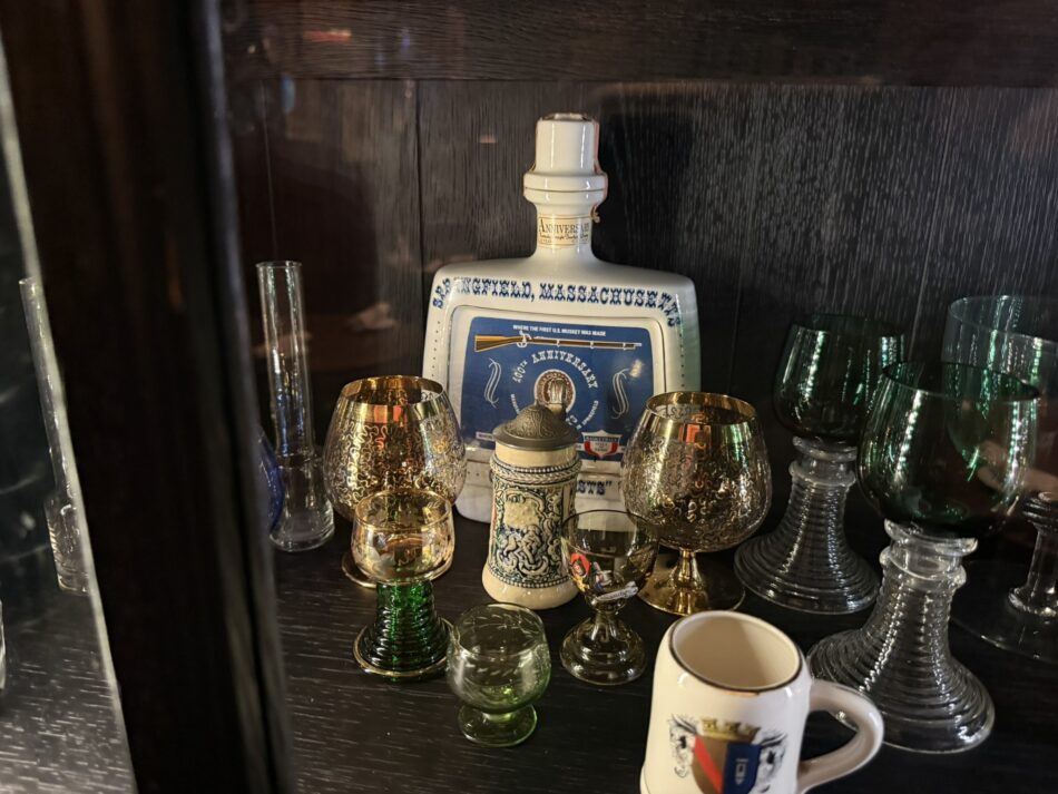 A special Springfield anniversary bottle at the Student Prince.